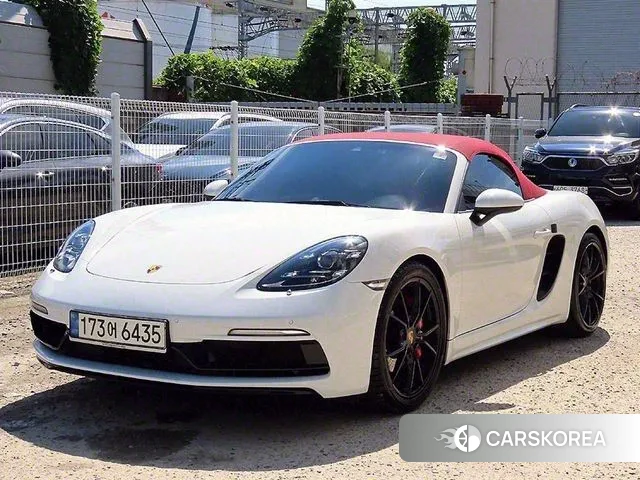 Porsche 718 Boxster 2020 Белый из Кореи, фото 2