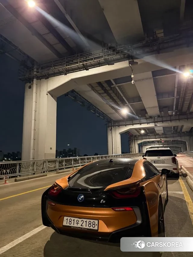 BMW i8 2019 Оранжевый из Кореи, фото 3