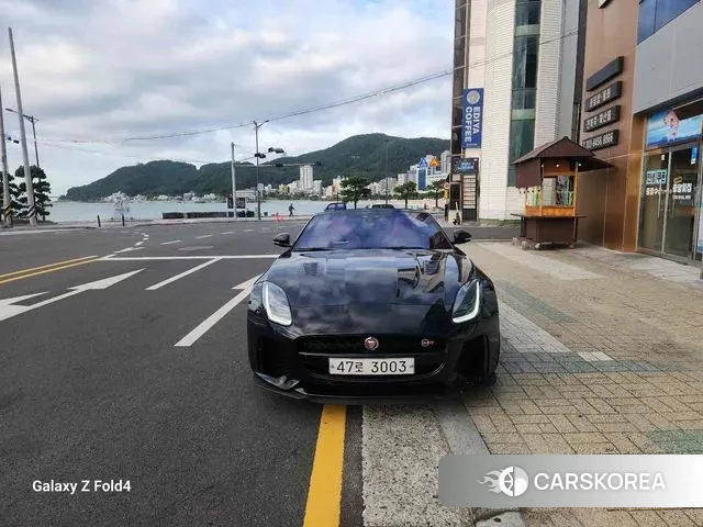 Jaguar F-TYPE 2019 Черный из Кореи, фото 3