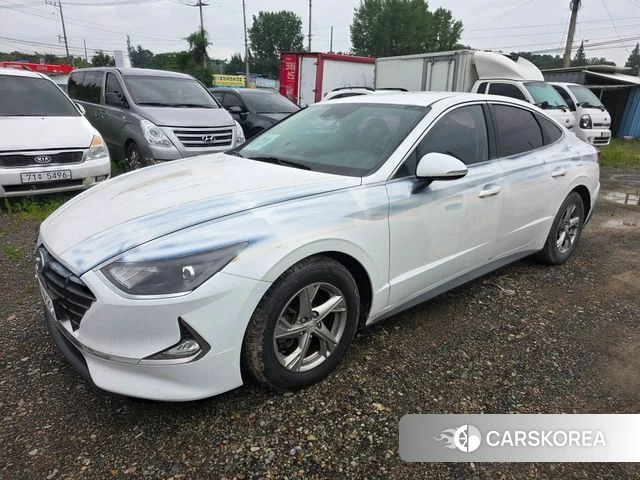 Hyundai Sonata (DN8) 2019 Белый из Кореи, фото 2