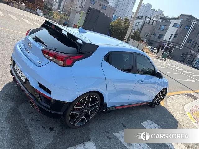 Hyundai Veloster (JS) 2018 Небесно-голубой из Кореи, фото 2