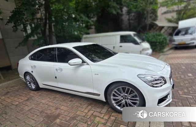 Kia More K9 2018 Белый из Кореи, фото 2