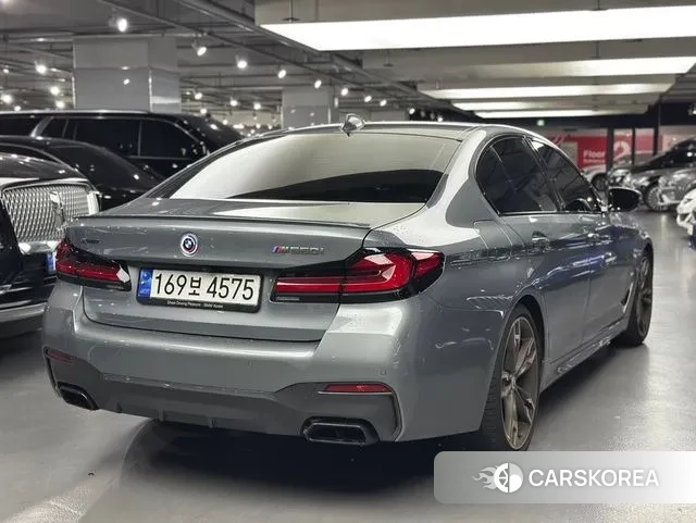 BMW 5 Series (G30) 2022 Серебряный из Кореи, фото 5