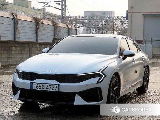 Kia The New K5 3rd generation 2024 Белый из Кореи, фото 2