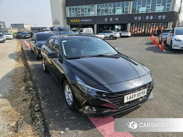 Hyundai Avante (CN7) 2021 Черный из Кореи, фото 5