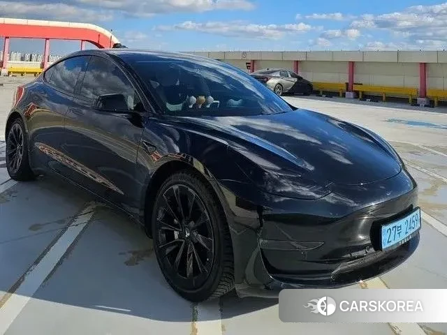 Tesla Model 3 2021 Белый из Кореи, фото 3