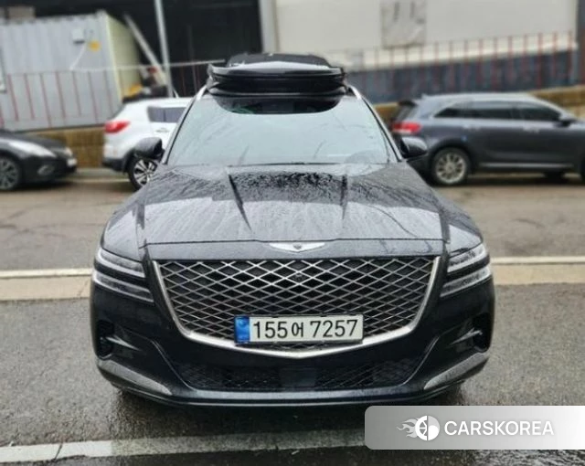 Genesis GV80 2021 Черный из Кореи, фото 2