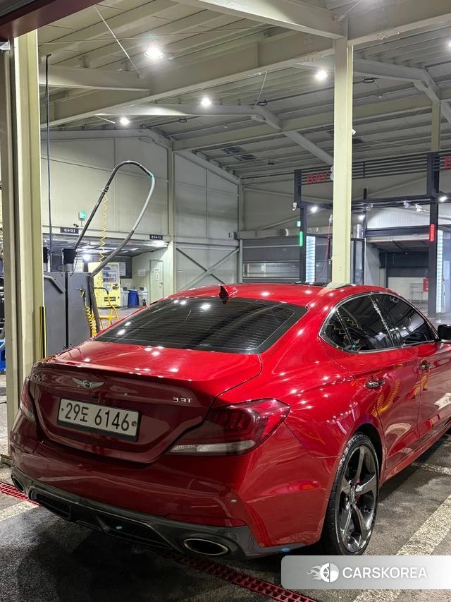 Genesis G70 2019 Красный из Кореи, фото 4