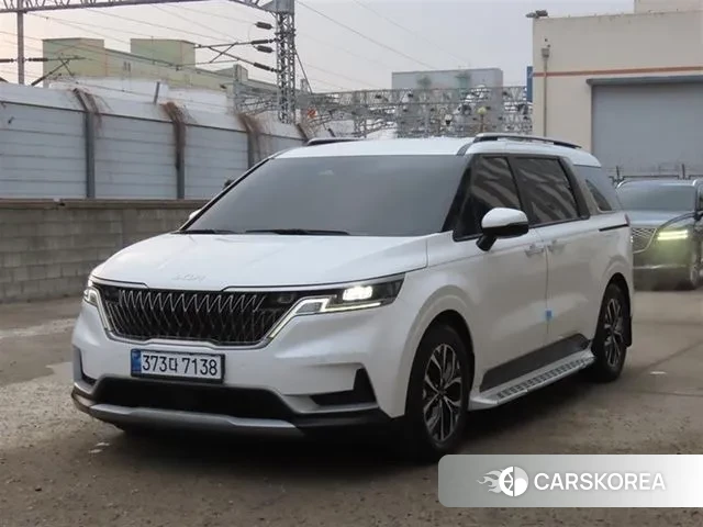 Kia Carnival 4th generation 2022 Белый из Кореи, фото 2