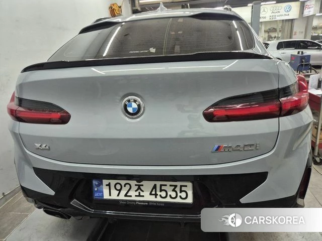 BMW X4 (G02) 2024 Небесно-голубой из Кореи, фото 2