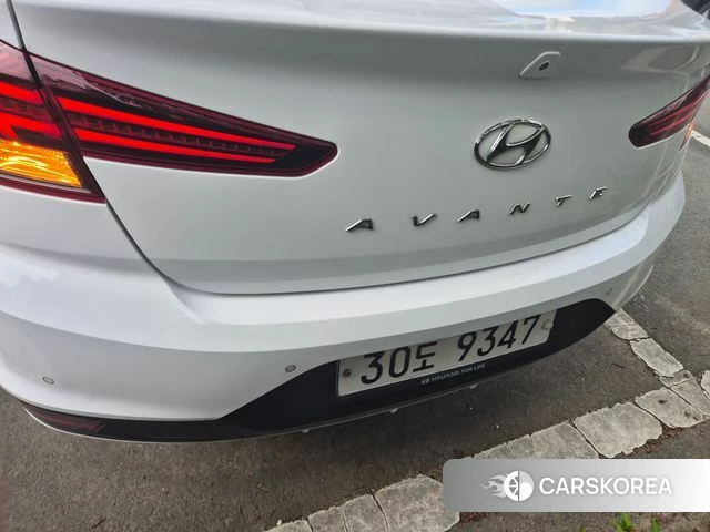 Hyundai The New Avante AD 2019 Белый из Кореи, фото 2
