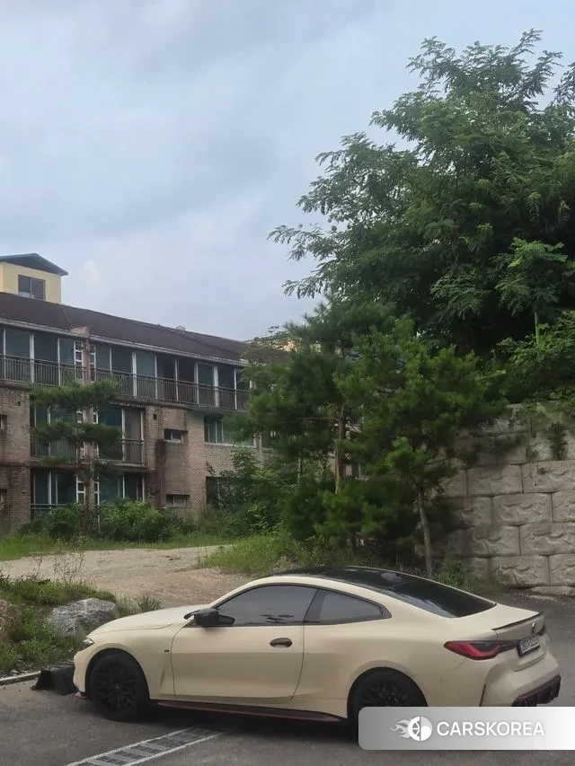 BMW 4 Series (G22) 2021 Синий из Кореи, фото 2