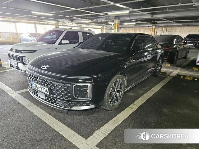 Hyundai Grandeur Hybrid (GN7) 2023 Черный из Кореи, фото 5