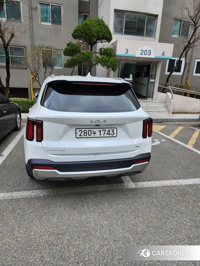 Kia The New Sorento 4th Generation 2024 Белый из Кореи, фото 2