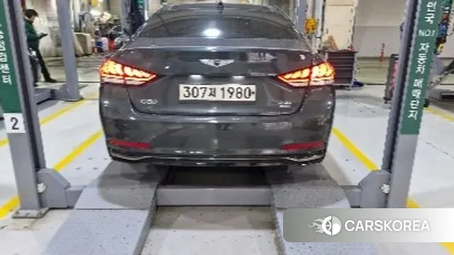 Genesis G80 2019 Черный из Кореи, фото 2
