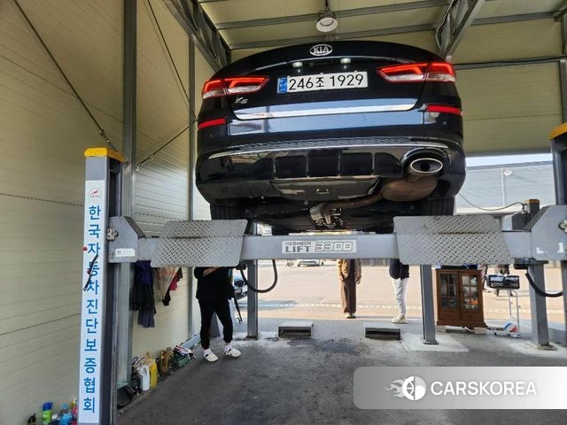 Kia The New K5 2nd generation 2018 Синий из Кореи, фото 2