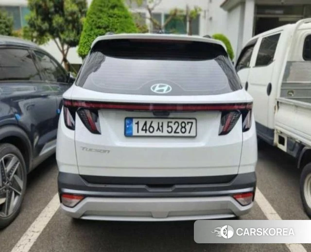 Hyundai The New Tucson (NX4) 2024 Белый из Кореи, фото 2