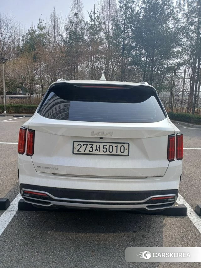 Kia Sorento 4th Generation 2022 Белый из Кореи, фото 2