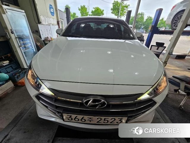 Hyundai The New Avante AD 2019 Белый из Кореи, фото 2