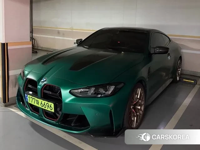 BMW M4 (G82) 2025 Зеленый из Кореи, фото 2