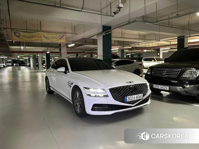 Genesis G80 (RG3) 2021 Белый из Кореи, фото 2