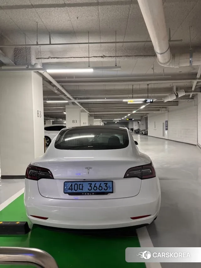Tesla Model 3 2020 Белый из Кореи, фото 2