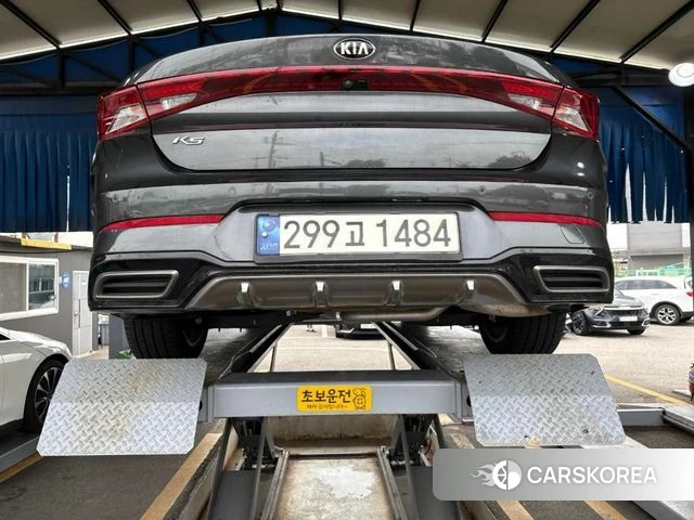 Kia K5 3rd generation 2021 Серый из Кореи, фото 2
