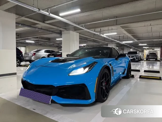 Chevrolet Corvette 2018 Серый из Кореи, фото 5