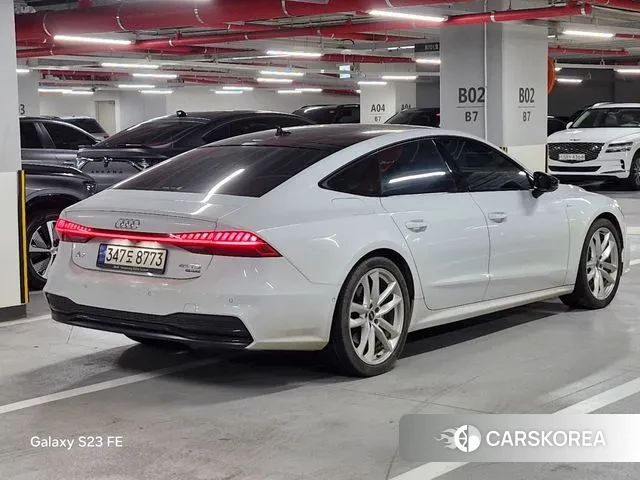 Audi A7 (4K) 2022 Белый из Кореи, фото 2