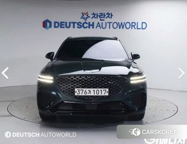 Genesis GV70 2021 Светло-зеленый из Кореи, фото 2