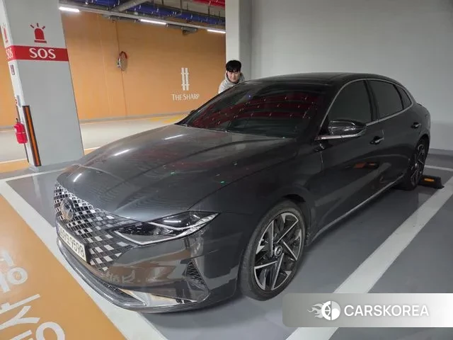 Hyundai The New Grandeur IG 2021 Серый из Кореи, фото 2