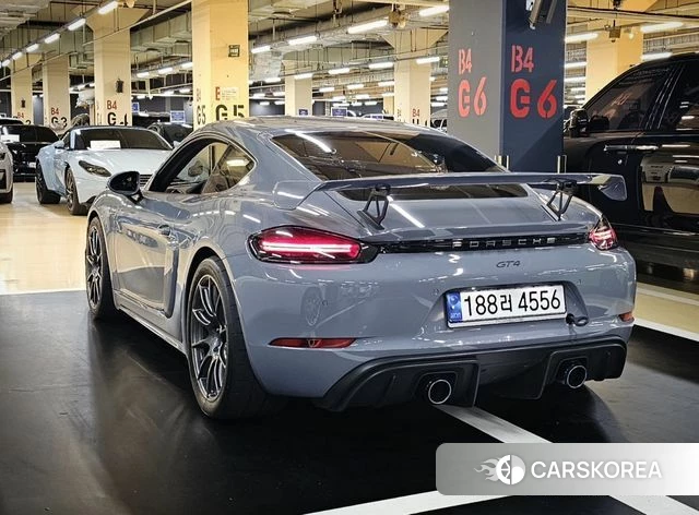 Porsche 718 Cayman 2022 Серый из Кореи, фото 2