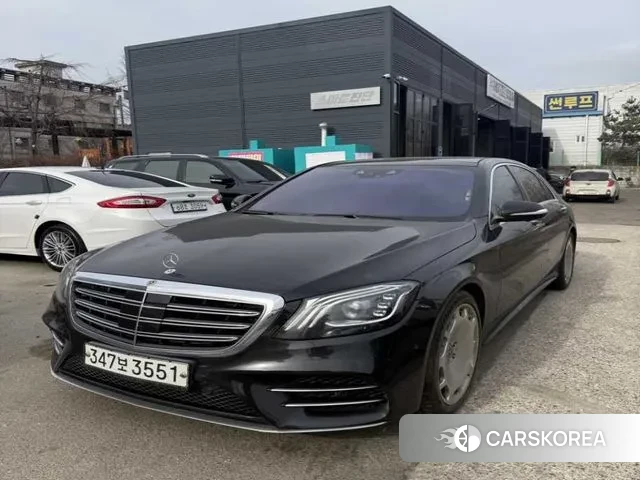 Mercedes-Benz S-Class W222 2018 Черный из Кореи, фото 2
