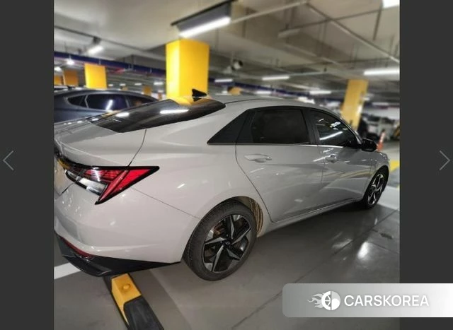 Hyundai Avante (CN7) 2022 Серебряный из Кореи, фото 2