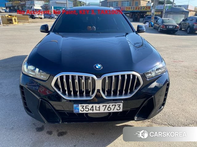BMW X6 (G06) 2025 Черный из Кореи, фото 2