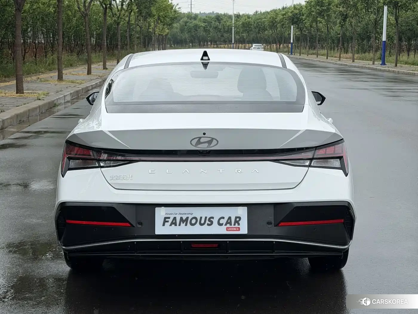 Hyundai Elantra 2024 Белый из Китая, фото 5
