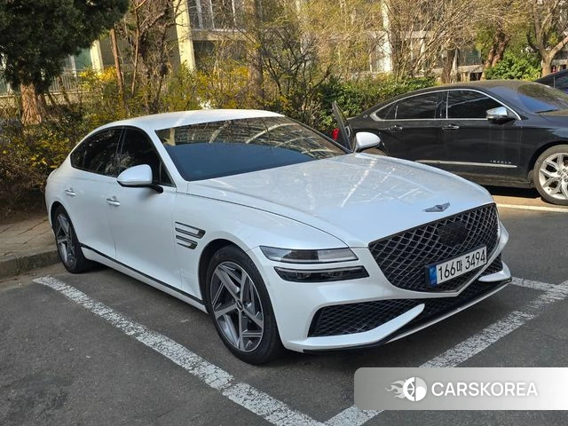 Genesis G80 (RG3) 2022 Белый из Кореи, фото 2