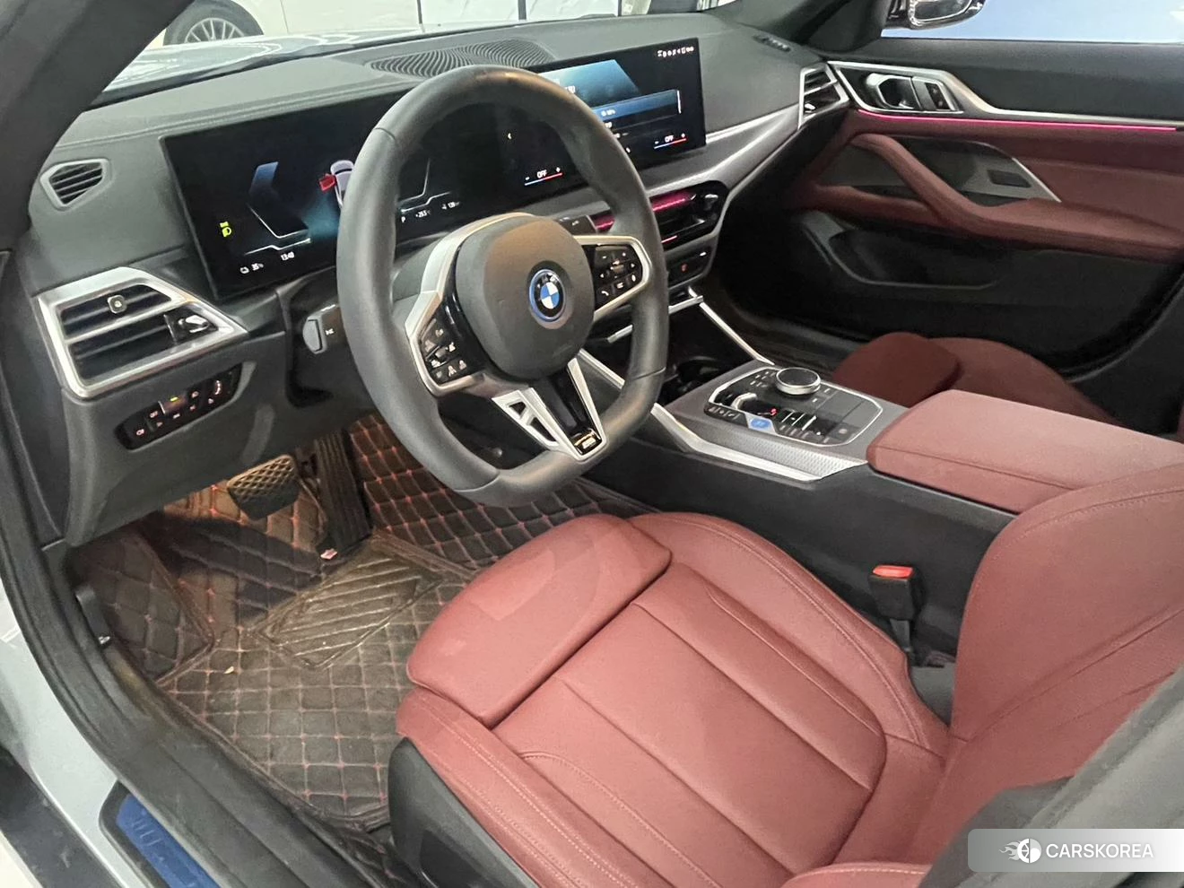 BMW i4 2024 Серебристо-серый из Китая, фото 2