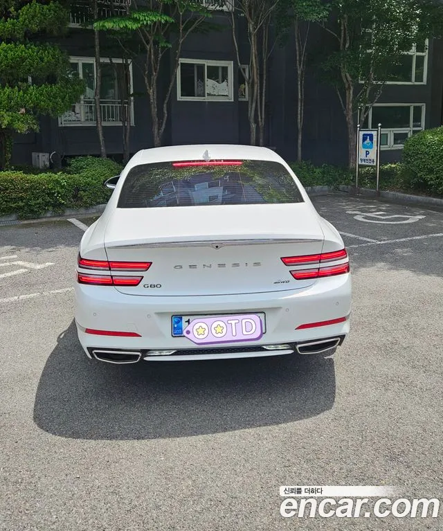 Genesis G80 (RG3) 2023 Белый из Кореи, фото 2