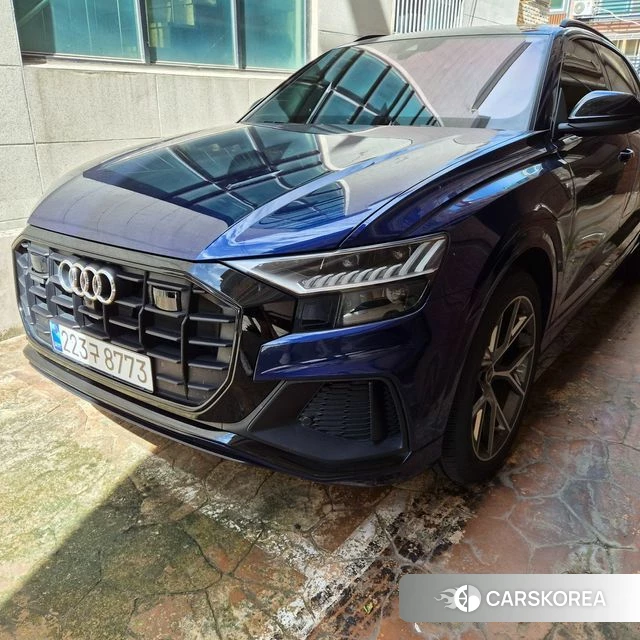 Audi Q8 (4M) 2023 Синий из Кореи, фото 3