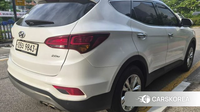 Hyundai Santa Fe The Prime 2018 Белый из Кореи, фото 2