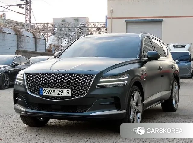 Genesis GV80 2021 Зеленый из Кореи, фото 2