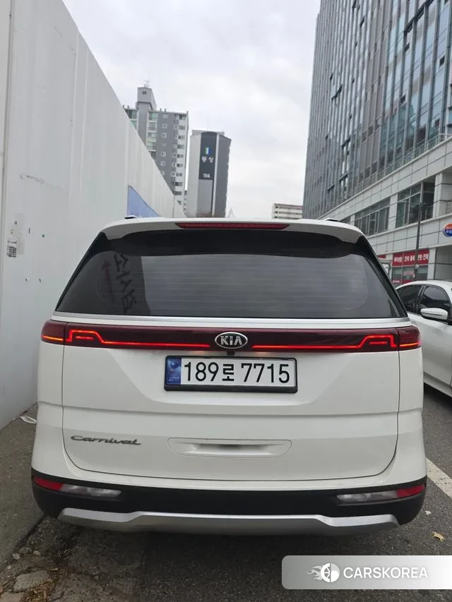 Kia Carnival 4th generation 2020 Белый из Кореи, фото 4