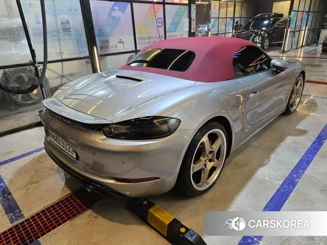 Porsche 718 Boxster 2022 Серебряный из Кореи, фото 3