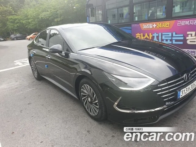 Hyundai Sonata Hybrid (DN8) 2021 Черный из Кореи, фото 5