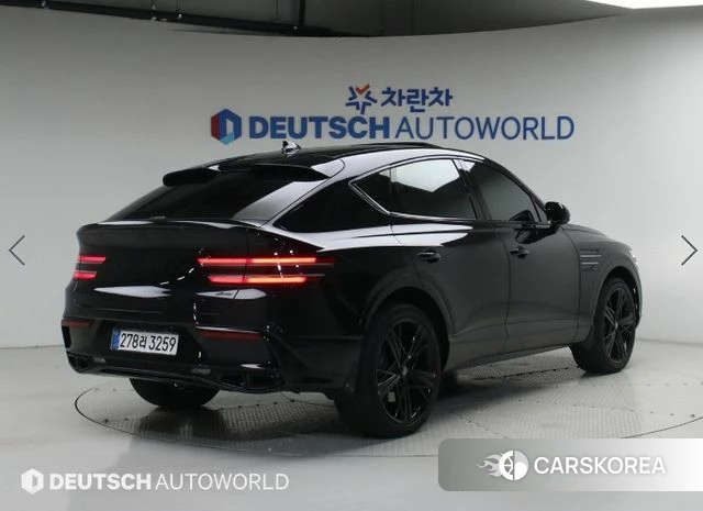Genesis GV80 Coupe 2025 Черный из Кореи, фото 2