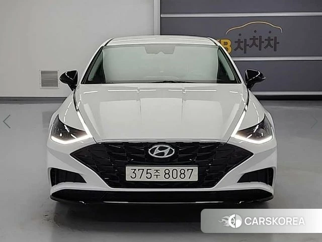 Hyundai Sonata (DN8) 2022 Белый из Кореи, фото 2