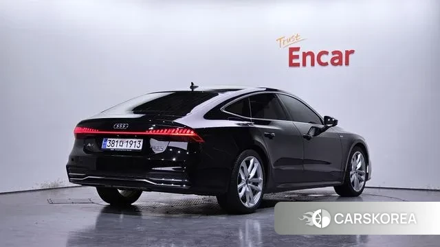 Audi A7 (4K) 2023 Черный из Кореи, фото 6