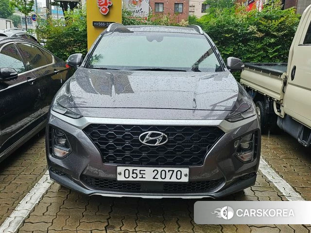 Hyundai Santa Fe TM 2018 Серый из Кореи, фото 2