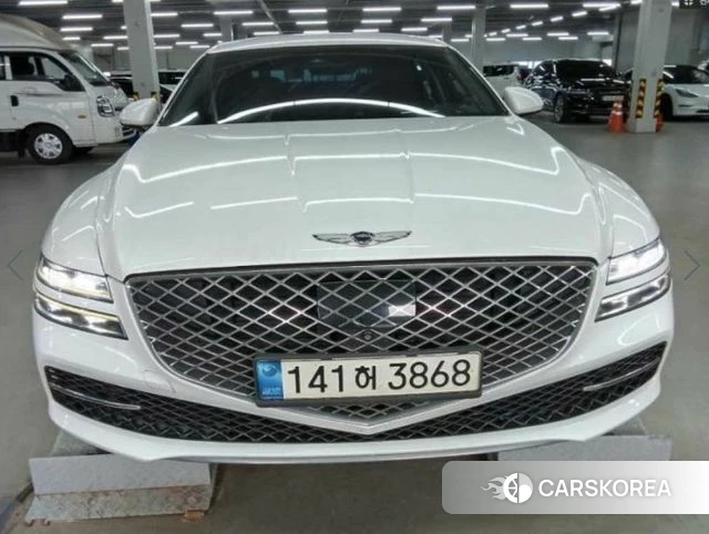 Genesis G80 (RG3) 2021 Белый из Кореи, фото 2